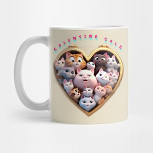 Galentine gals having fun Mug